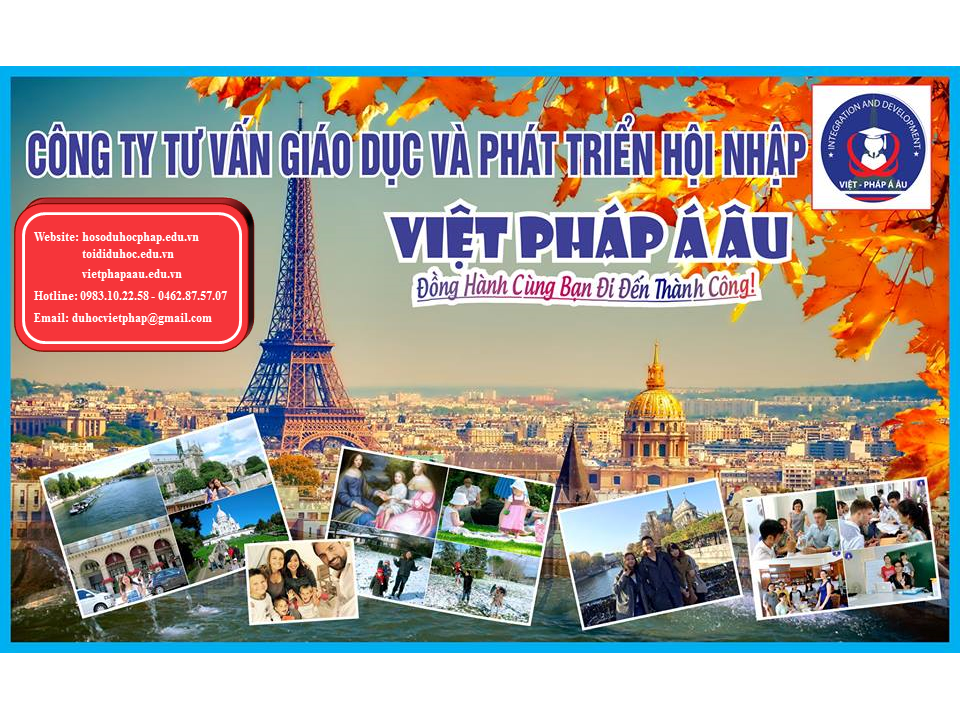 Việt Pháp Á Âu đồng hành cùng bạn đi đến thành công trên con đường du học Pháp