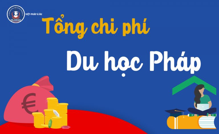 Tổng chi phí du học Pháp